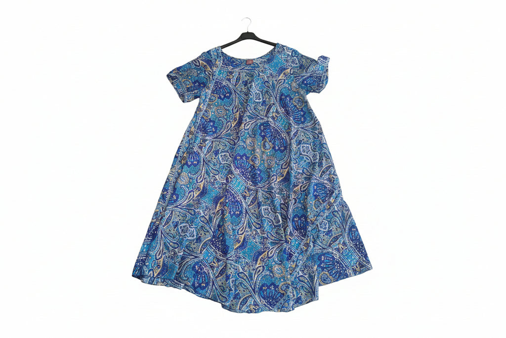 Abito Lungo Fantasia Paisley