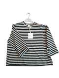 New Maglia Leggera a Righe Grandi Girocollo