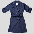 Trench Lungo - Blu Navy