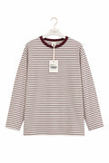 New Maglia Leggera a Righe Piccole Girocollo