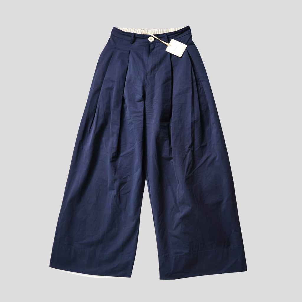 Victoria - Pantalone palazzo blu