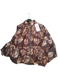 NEW Bomber Fluido Oversize Fantasia Floreale